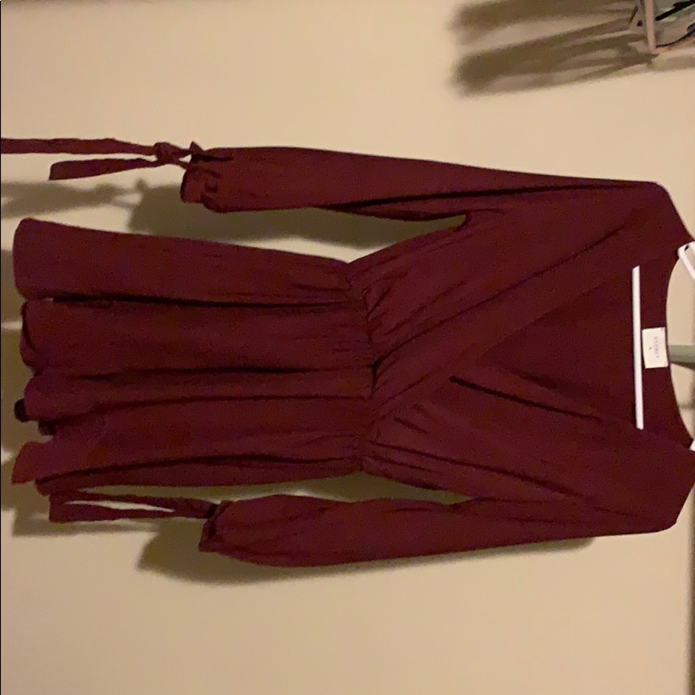 red dress